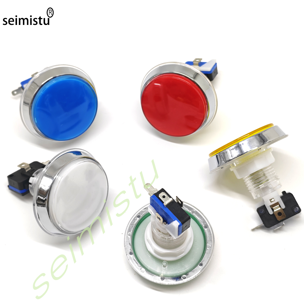 60mm Chrome 12V Flat Arcade LE - Arcade Games Vending recension och pris