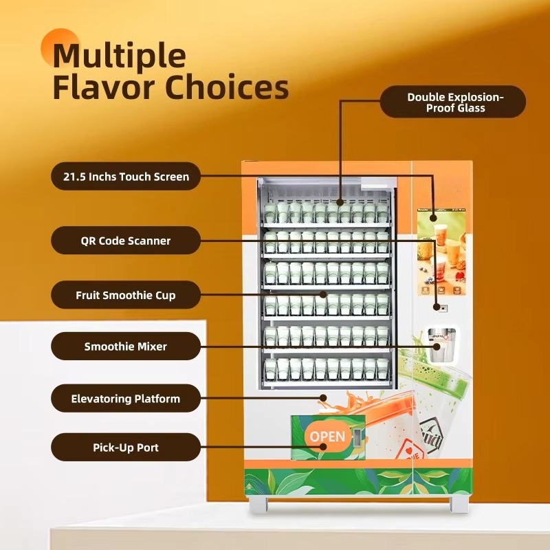 Customized Automatic Cold Smoo - Slushie Machine Vending recension och pris