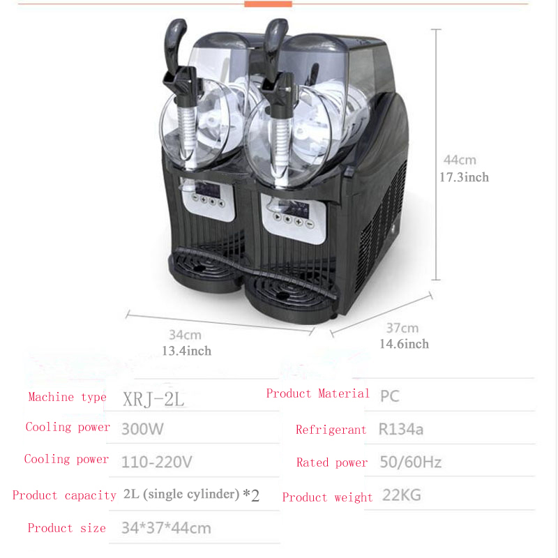 Professional Slush Machine 12L - Slushie Machine Vending recension och pris