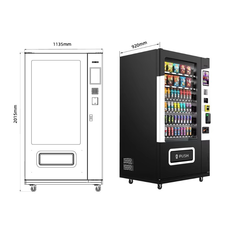 Retail Snack Drink Vending Mac - Vending Machine Qr Code recension och pris