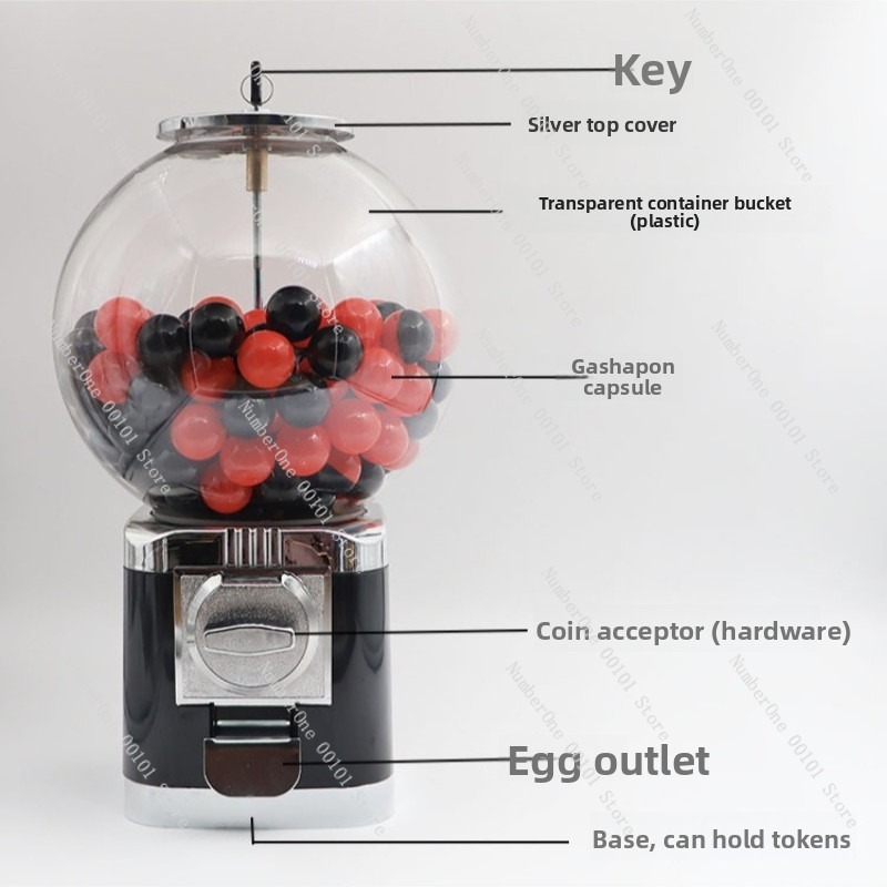 25 Inch Gacha Capsule Toy Mach - Prize Capsule Toy Machine recension och pris