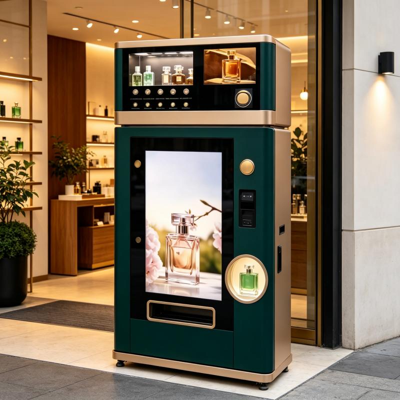 Automatic Perfume Vending Mach - Vending Machine Qr Code recension och pris