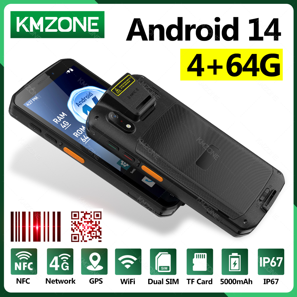 MTK6765 PDA Terminal Android 1 - Nfc Card Reader Vending recension och pris